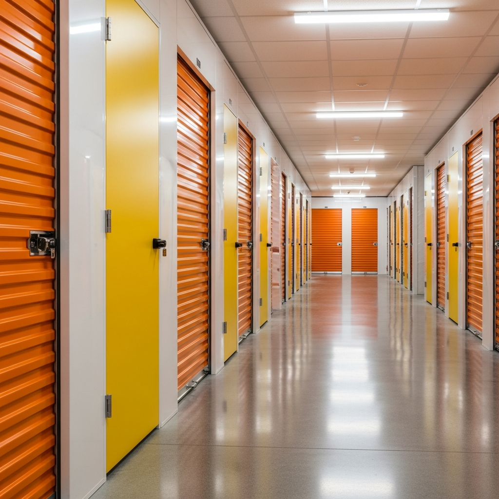 Climate controlled storage units in an Ottawa facility protecting furniture
